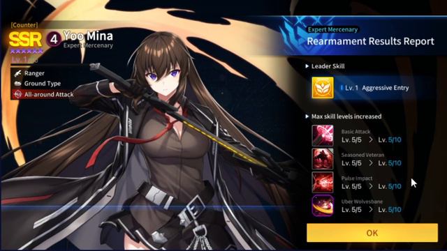 Yoo Mina: Expert Mercenary | Rearmament | Counter Side смотреть онлайн