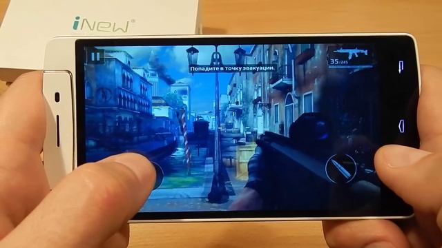 iNew V8 Plus MTK6591T производительность и игры смотреть онлайн
