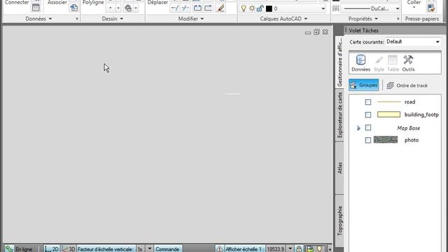 AutoCAD Map 3D 2011 - Présentation de l'interface utilisateur смотреть онлайн