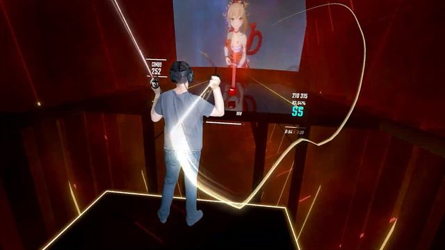 BEAT SABER | Yoimiya Theme - Dazzling Lights in the Summer (Genshin Impact) [Expert+ SS] смотреть онлайн