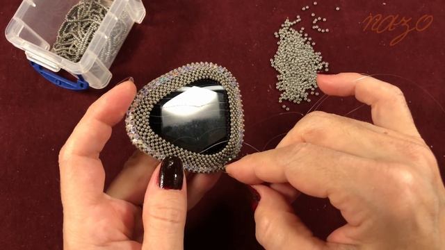 Nazo örgü ile asimetrik taş örme. Bölüm 6/7 (Asymmetric stone weaving with Nazo weaving. Part 6/7) смотреть онлайн