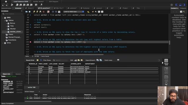 Lecture 10: Common SQL Queries for Interviews смотреть онлайн