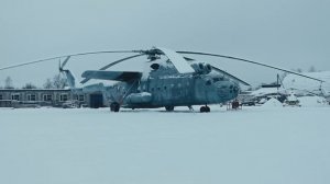 Вертолёт Ми-6 запуск в музее