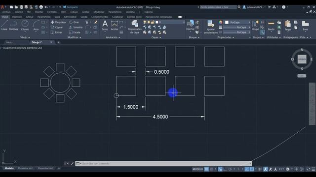 Matriz rectángular en autocad 2022 смотреть онлайн