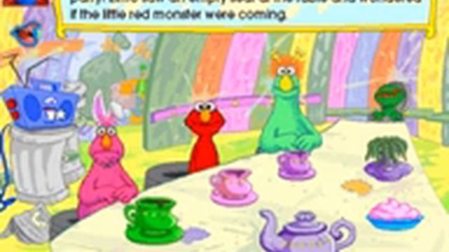 Elmo Through The Looking-Glass