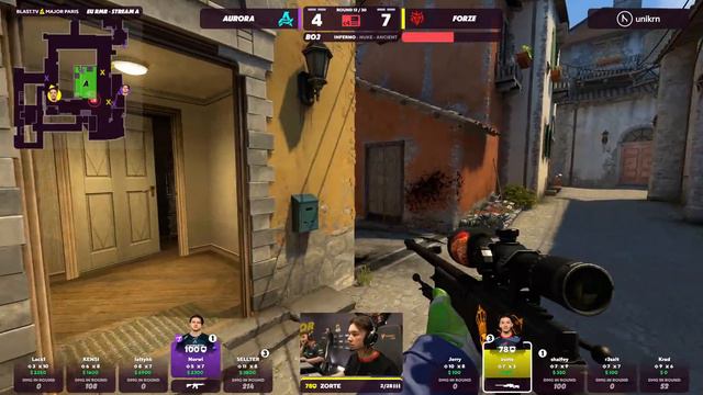 CS:GO | Zorte 4k vs Aurora | Paris Major 2023 смотреть онлайн