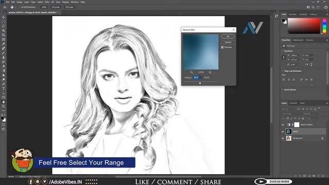 How To Do Pencil Sketch In Photoshop | Photoshop Tutorial 2024 [Step by Step] смотреть онлайн