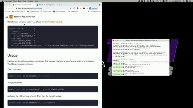 How To Run Zerotier On Synology DSM7 смотреть онлайн