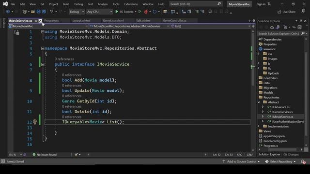 Movie store project in dot net 6 mvc | dot net core project смотреть онлайн