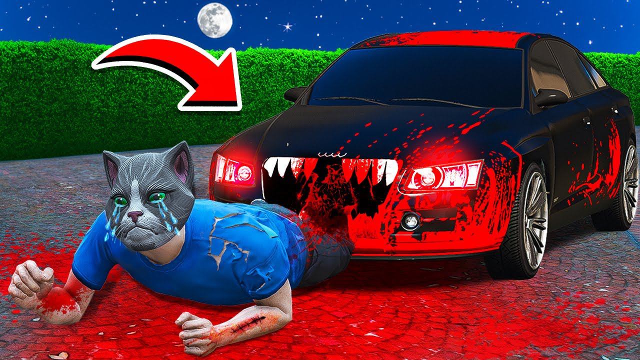 НАШЁЛ КОШМАРНУЮ МАШИНУ МАЙКЛА И ПРОСЛЕДИЛ ЗА НЕЙ ГТА 5 МОДЫ МУРКА смотреть онлайн