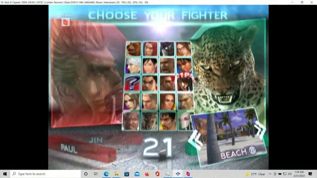 Tekken 4 PS2 Parsec PL1 Mr.Hadoken01 vs PL2 Parsec Player смотреть онлайн