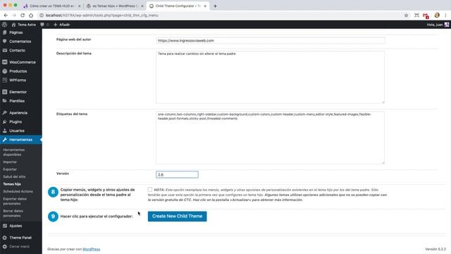 ➤ CÓMO y CUANDO hay que crear un TEMA HIJO o CHILD THEME en WordPress смотреть онлайн