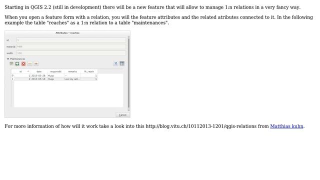 GIS: How to handle PostgreSql 1:m relationship data by using "Data-Driven Input Mask" QGIS plugin? смотреть онлайн