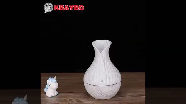 KBAYBO 130ml USB mini electric humidifier aroma diffuser ultrasonic wood grain air humidifier with смотреть онлайн