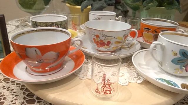 #винтажный_советский_фарфор#чайные_пары_советских_ФЗ ВИНТАЖНАЯ ПОСУДА В ОБИХОДЕ ЧАЙНЫЙ НАТЮРМОРТ смотреть онлайн