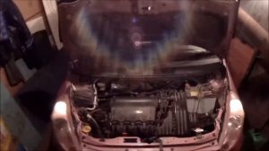 замена лампочек  honda fit