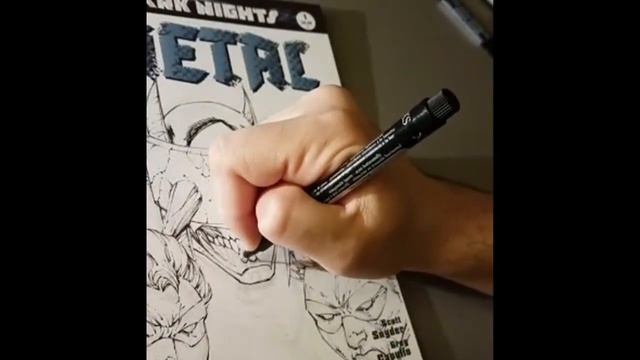BATMAN WHO LAUGHS Sketches by Comic Pro SHELBY ROBERTSON смотреть онлайн