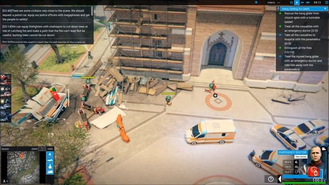 Emergency 5 - Walkthrough - Part 4 - Hang Gliding Accident (PC HD) [1080p] смотреть онлайн