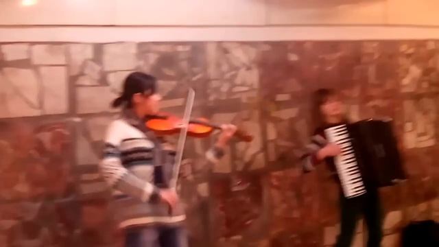 Ванесса Мей в переходе Новосибирска смотреть онлайн