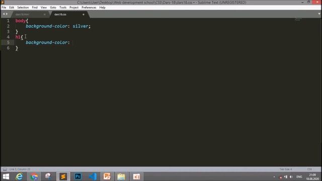#4 - CSS. Web-Colors, RGBA nima? WEb dasturlash kurslari смотреть онлайн