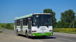 Автобус ЛиАЗ-5256.60 (О 860 УА 22). Покатушки по пригороду Барнаула.