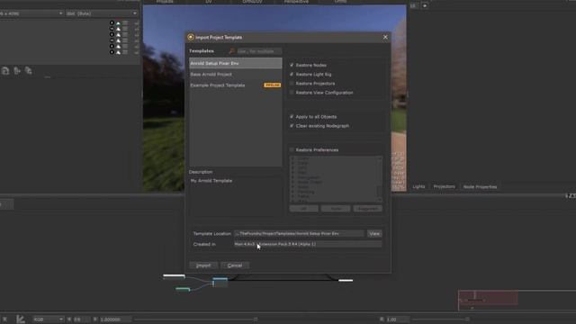 Project Templates | MARI Extension Pack 5 R4 смотреть онлайн