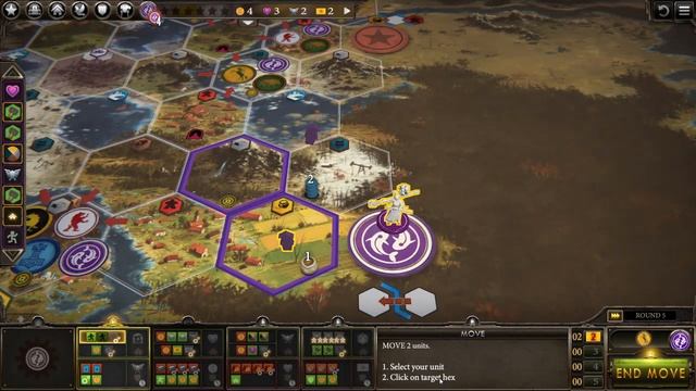 Scythe Digital Edition Invaders from Afar Gameplay (PC game) смотреть онлайн