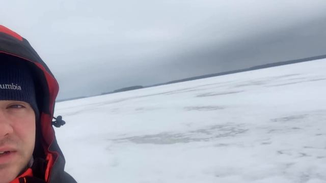 Иваньковское водохранилище, Дубна, февраль 2019 год. Отчет о рыбалке. смотреть онлайн