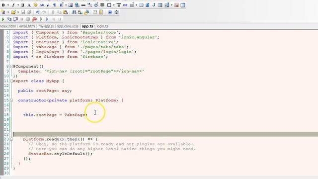 Firebase with Ionic2 Tutorial 3 Installing Firebase in ionic2 смотреть онлайн