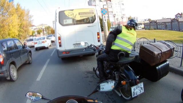 Прохват по городу на закрытие мотосезона г.Иваново