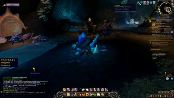 How to Dismiss Follower WoW Nazjatar