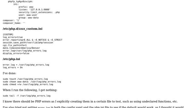 DevOps & SysAdmins: View PHP error logs on VM - Vagrant CentOS via Puphpet смотреть онлайн