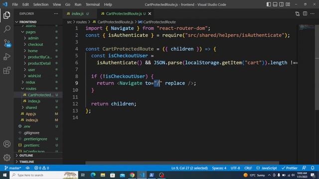 React E-Commerce Project Part 20 | Adding Protested Routes [ urdu + hindi ] смотреть онлайн