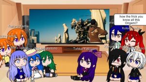 ||Gacha Life|| «Date a Live girls react Shido as Optimus Prime Transformers» part 2