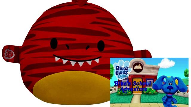 Skoosherz Red Raptor Playing Blue’s Clues & You: Blue’s School Adventure Game смотреть онлайн