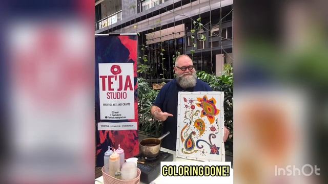 Batik Workshop Experience In Kuala Lumpur Mr John With Teja Studio