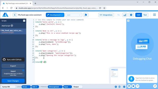Performing Actions with Voice Commands смотреть онлайн