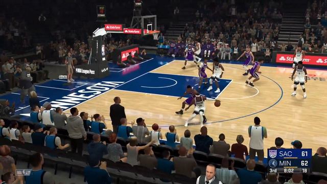 Minnesota Timberwolves v Sacramento Kings | MyLeague, Season 2 | 14.4.24 | NBA 2K23 смотреть онлайн