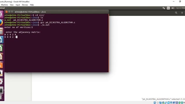 EXPT NO.9: Dijkstras algorithm to compute the shortest routing path смотреть онлайн