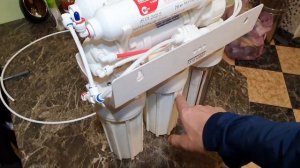 Хитрое подключение обратного осмоса. Включение-выключение мембраны. Повышение PH и  жёсткости воды.