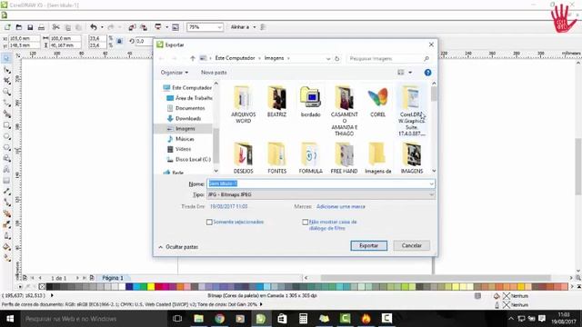 COMO CONVERTER UMA IMAGEM EM BITMAP PARA COLOCAR NO WILCOM!? смотреть онлайн
