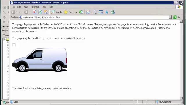 Siebel Enterprise - adding new ActiveX смотреть онлайн
