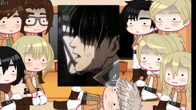 Реакция Атаки Титанов на будущее 1/? |Attack on titan| смотреть онлайн