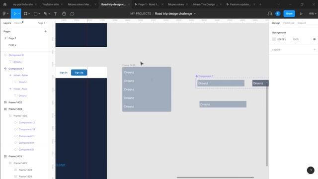 Prototyping Hover states on Drop-downs Figma смотреть онлайн