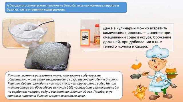 Презентация "Химические явления в повседневной жизни" смотреть онлайн