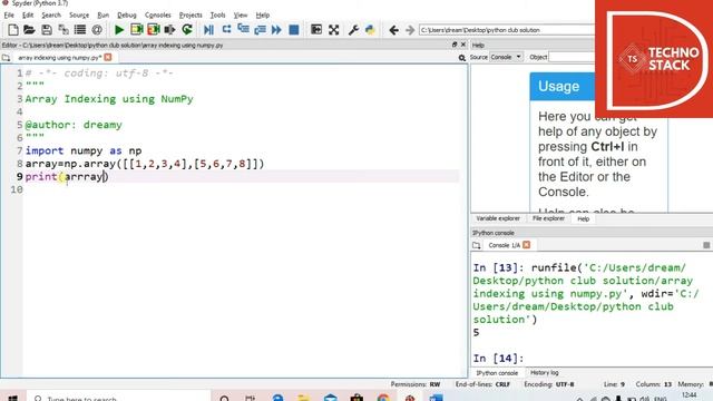 Concept & Examples of array indexing using NUMPY.|| How to index array using numpy? смотреть онлайн