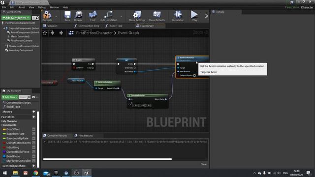 Unreal Engine 4 Tutorial - Building Series Part 9: Rotate Block смотреть онлайн
