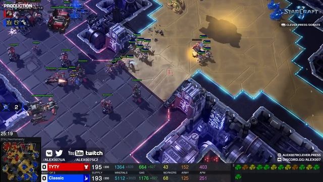 МЕХ ПРОТИВ ПРОТОССА НА GSL: TY вернулся и задал жару признанным фаворитам Global StarCraft II Leagu смотреть онлайн