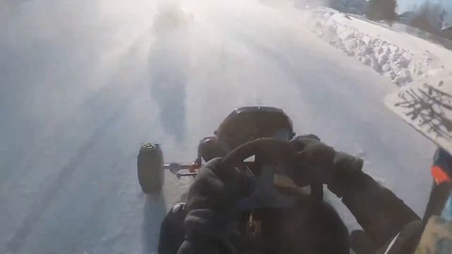 Зимний Картинг, гонки на шипах в Пойковском смотреть онлайн