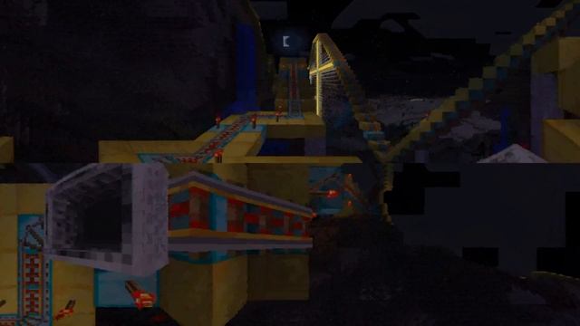 VR 360 Minecraft The Golden Coaster смотреть онлайн